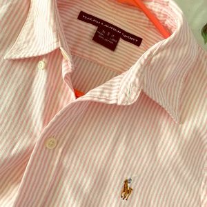 Pink Stripes Ralph Lauren Polo
